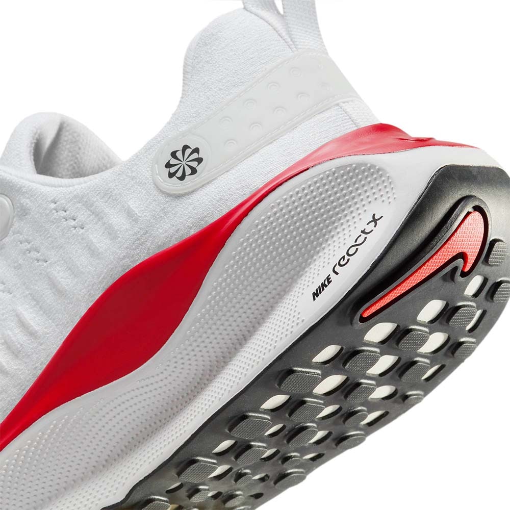 Nike React InfinityRN 4 Joggesko Herre Hvit/Rød/Sort