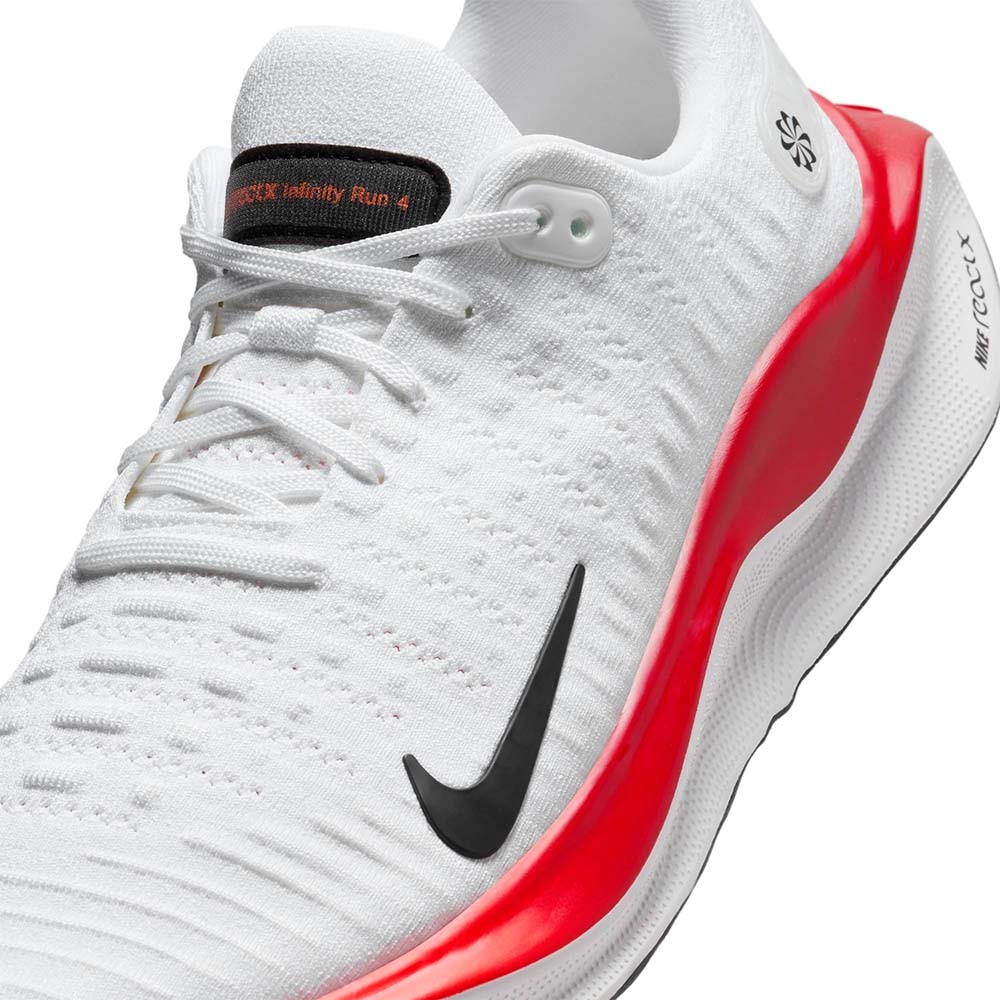 Nike React InfinityRN 4 Joggesko Herre Hvit/Rød/Sort