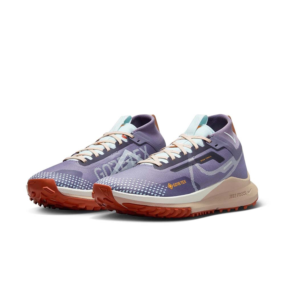Nike React Pegasus Trail 4 GORE-TEX Joggesko Dame Lilla/Flerfarget