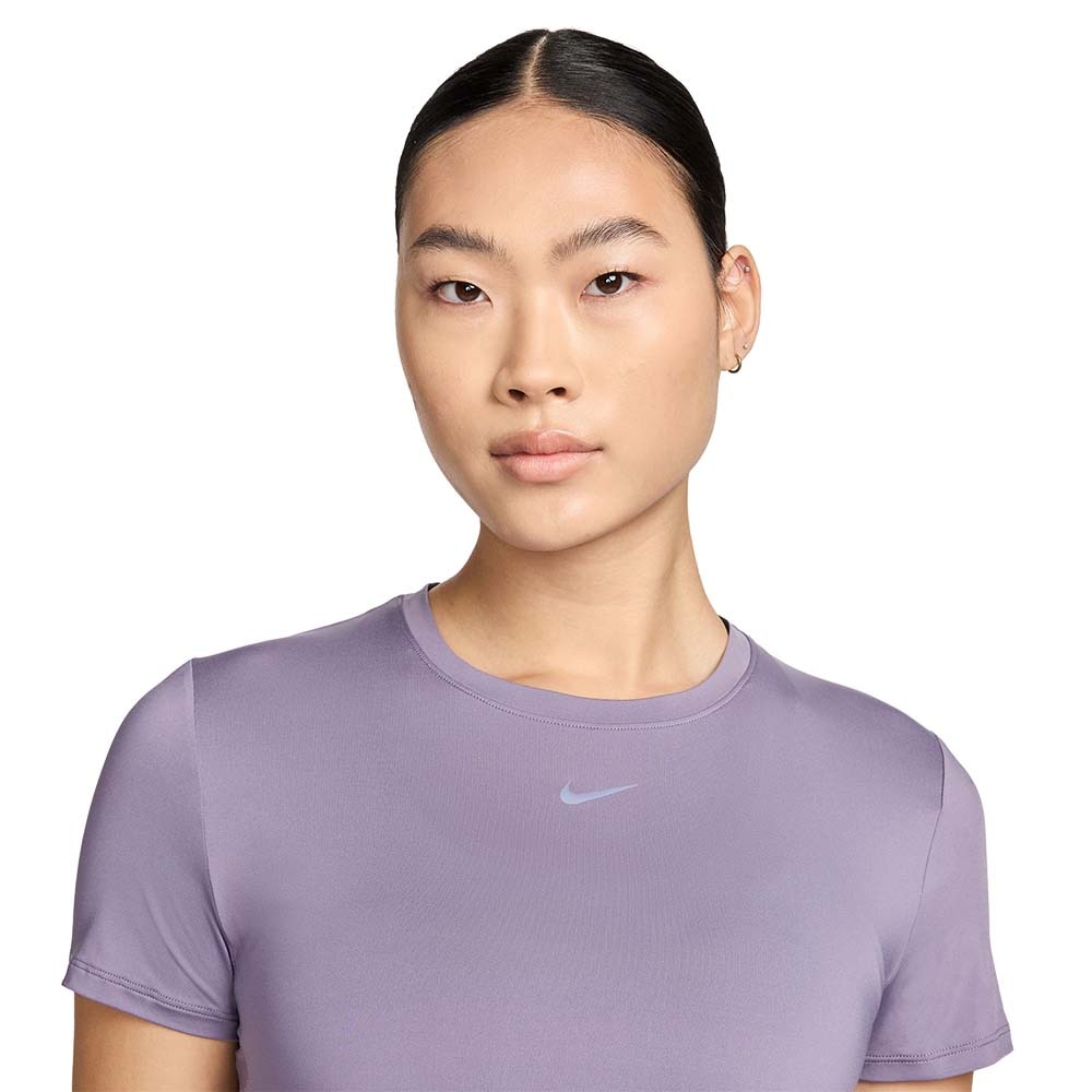 Nike Dri-Fit One Classic Kortermet Trøye Dame Lilla