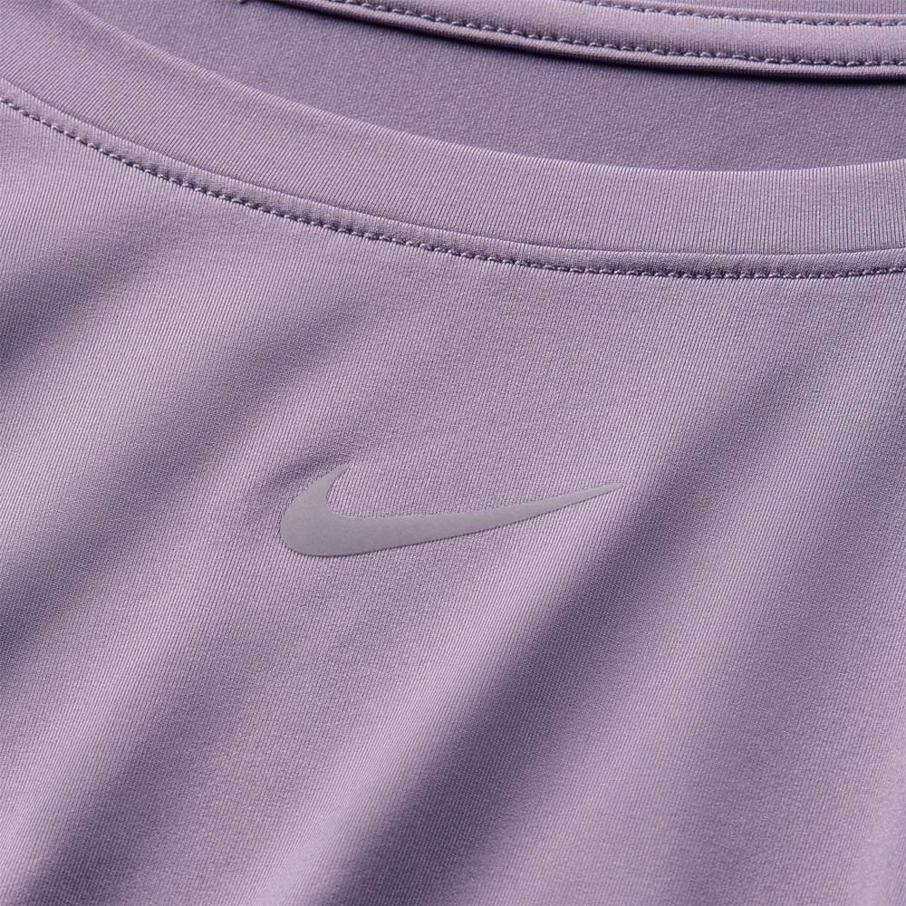 Nike Dri-Fit One Classic Kortermet Trøye Dame Lilla