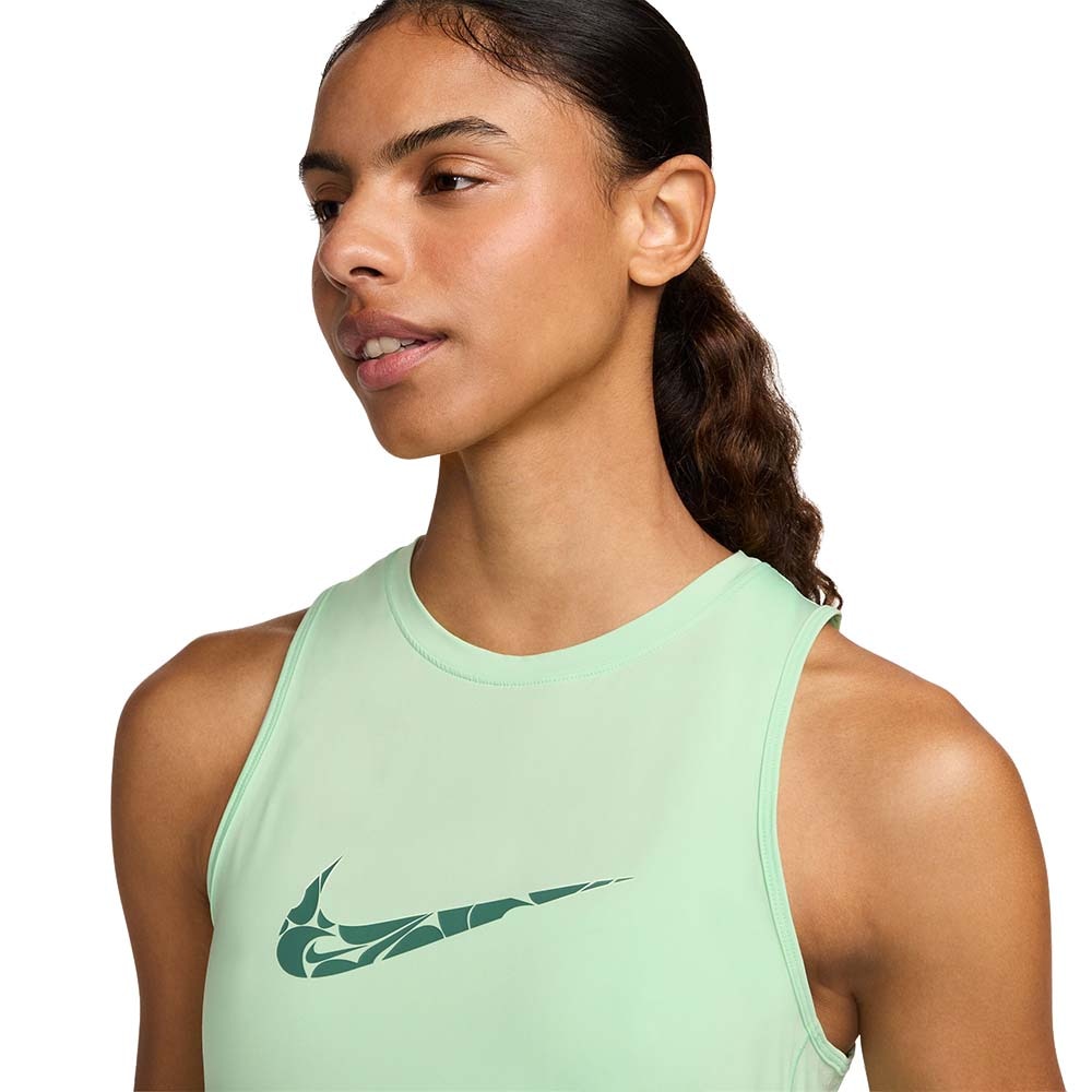 Nike One Swoosh Tank Dame Grønn