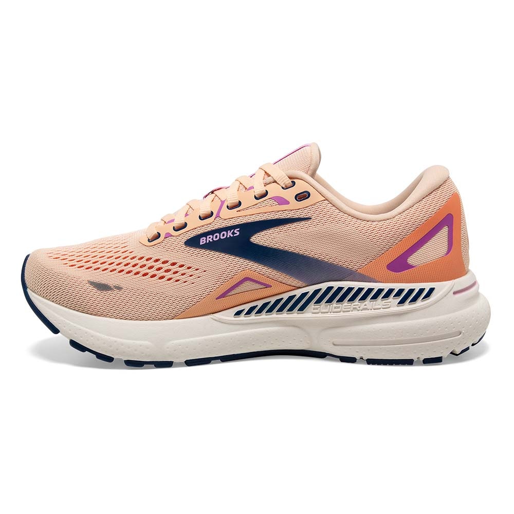 Brooks Adrenaline GTS 23 Joggesko Dame Rosa/Oransje/Marine