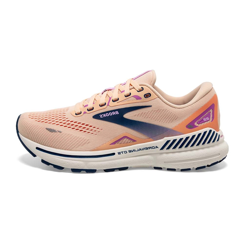 Brooks Adrenaline GTS 23 Joggesko Dame Rosa/Oransje/Marine