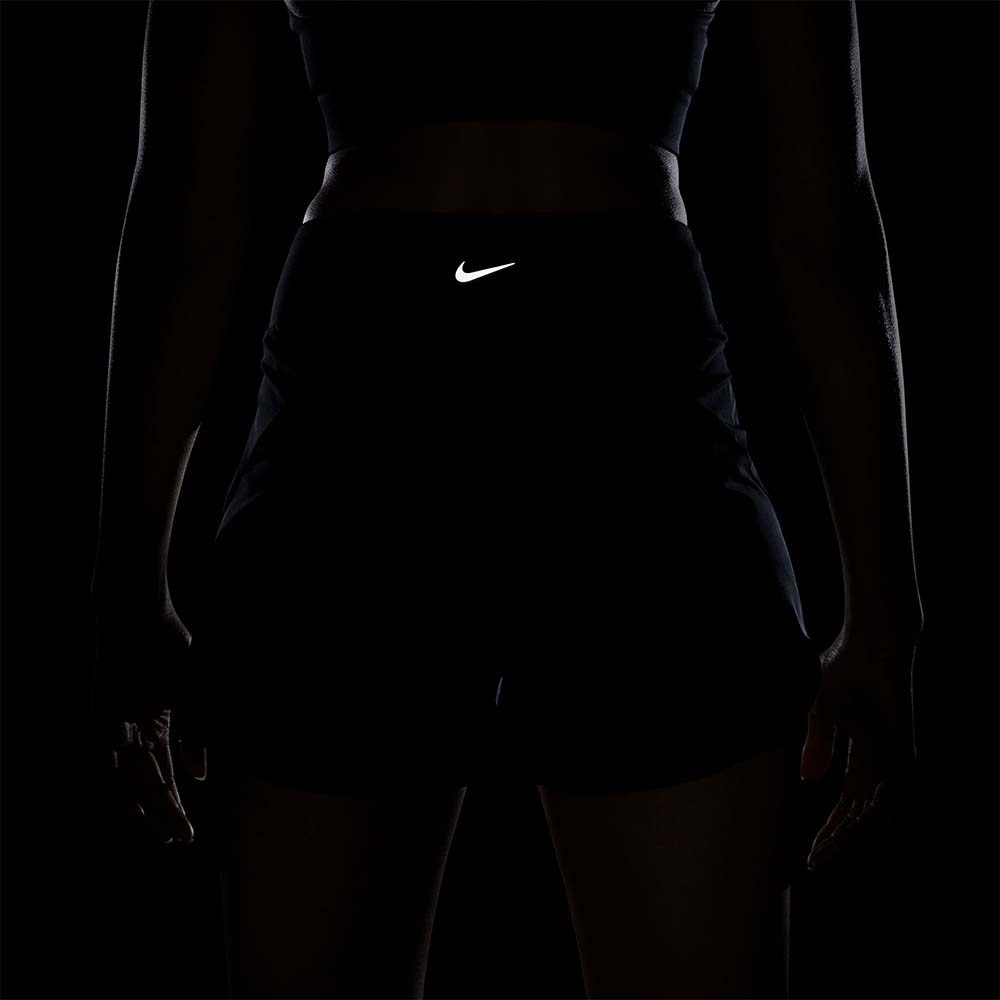 Nike Dri-Fit High-Rise Bliss 3" Løpeshorts Dame Sort