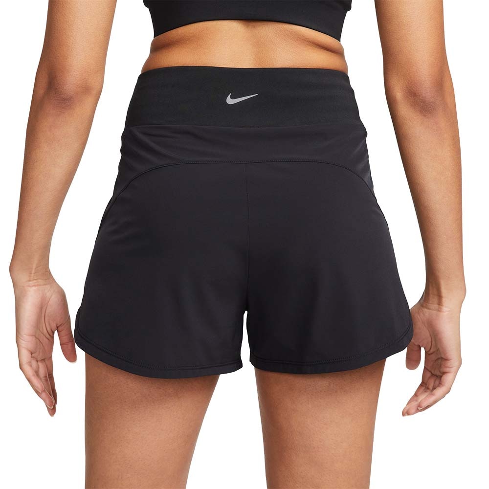 Nike Dri-Fit High-Rise Bliss 3" Løpeshorts Dame Sort