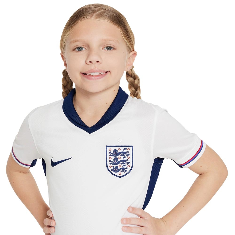 Nike England Fotballdrakt 2024 Barn Hjemme