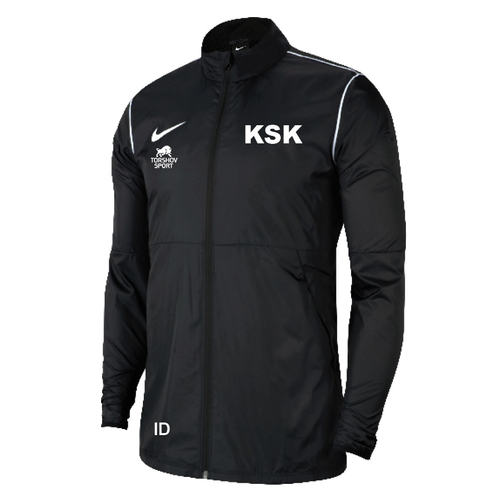Nike Karmøy Styrkeløftklubb Regnjakke Sort