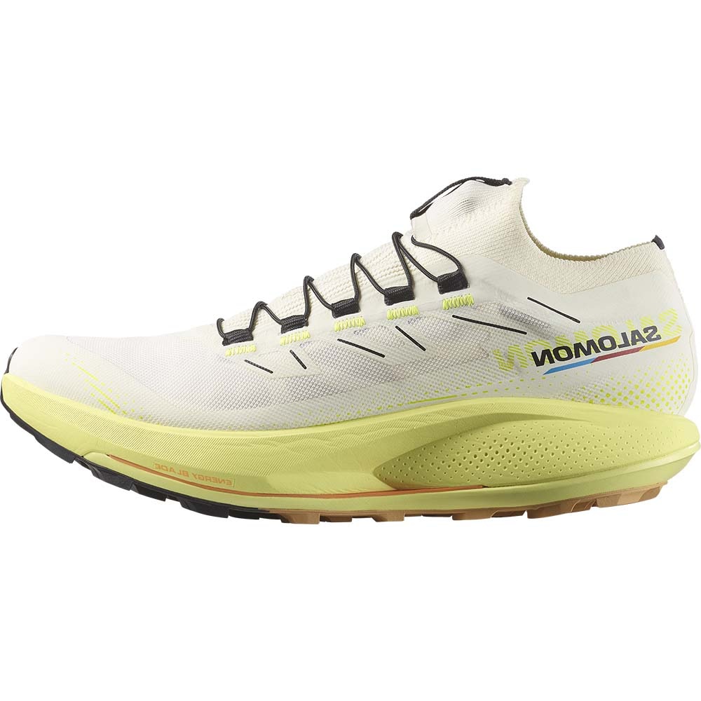 Salomon Pulsar Trail Pro 2 Joggesko Dame Beige/Gul