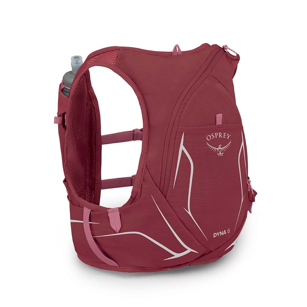 Osprey Dyna 6 Løpesekk Rosa/Rød