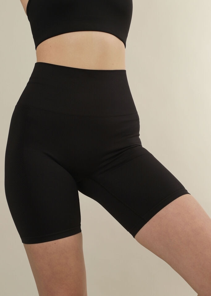 Stay In Place Seamless Biker Tights Dame