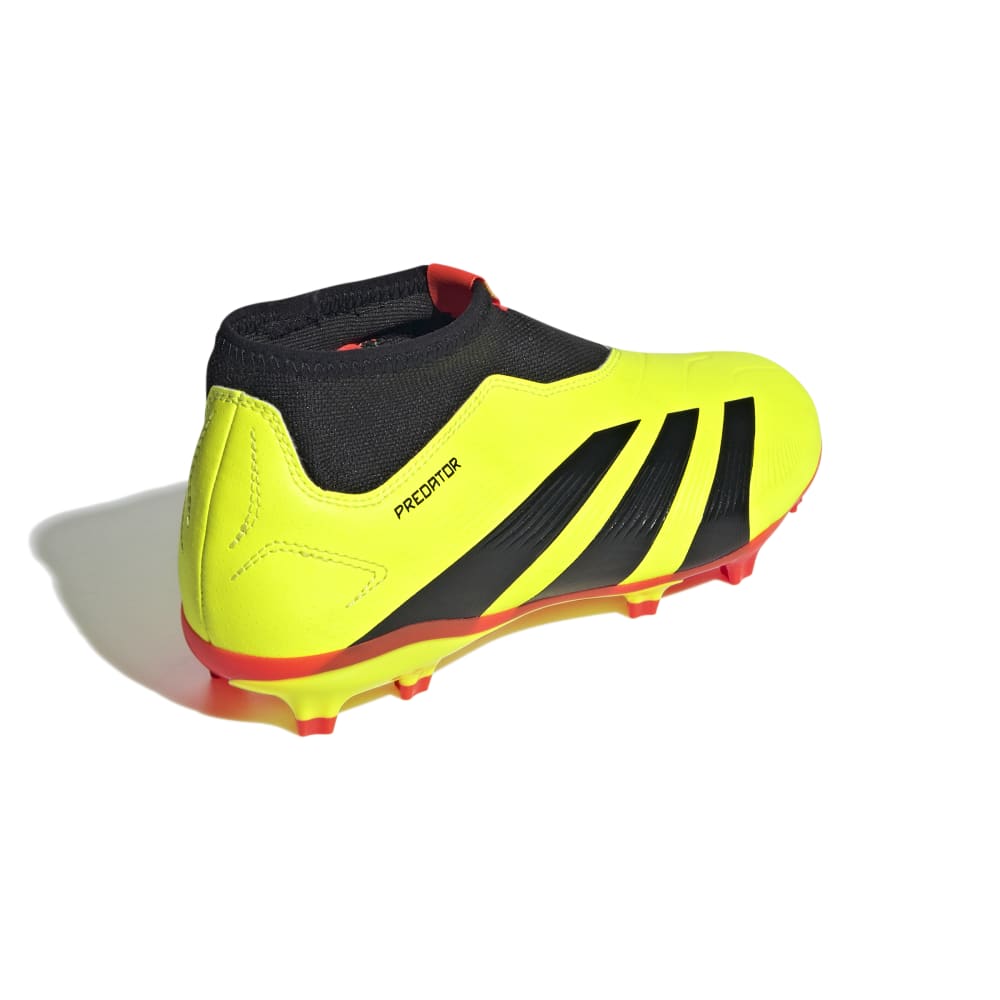 Adidas Predator League Laceless FG/AG Fotballsko Barn Energy Citrus