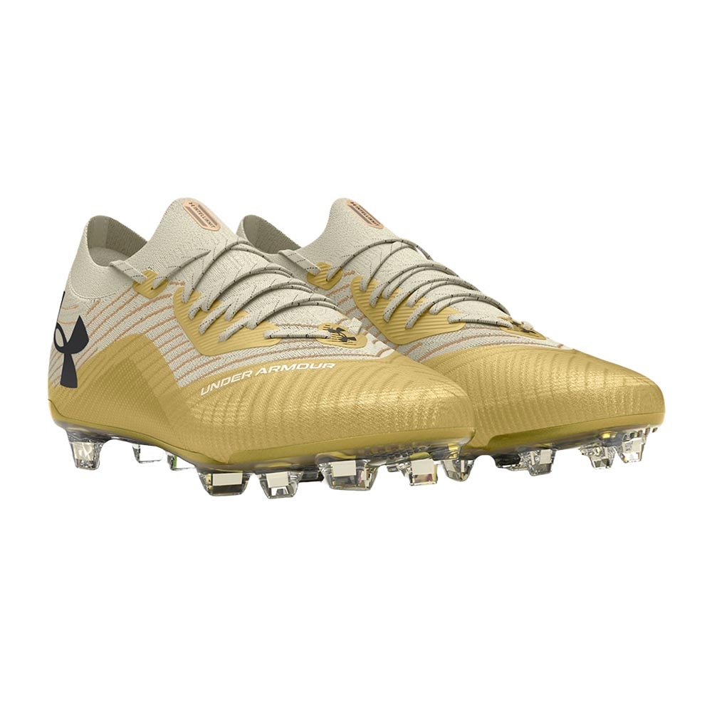 Under Armour Shadow Elite 2 FG Fotballsko Hvit/Gull