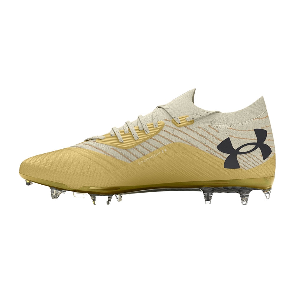 Under Armour Shadow Elite 2 FG Fotballsko Hvit/Gull