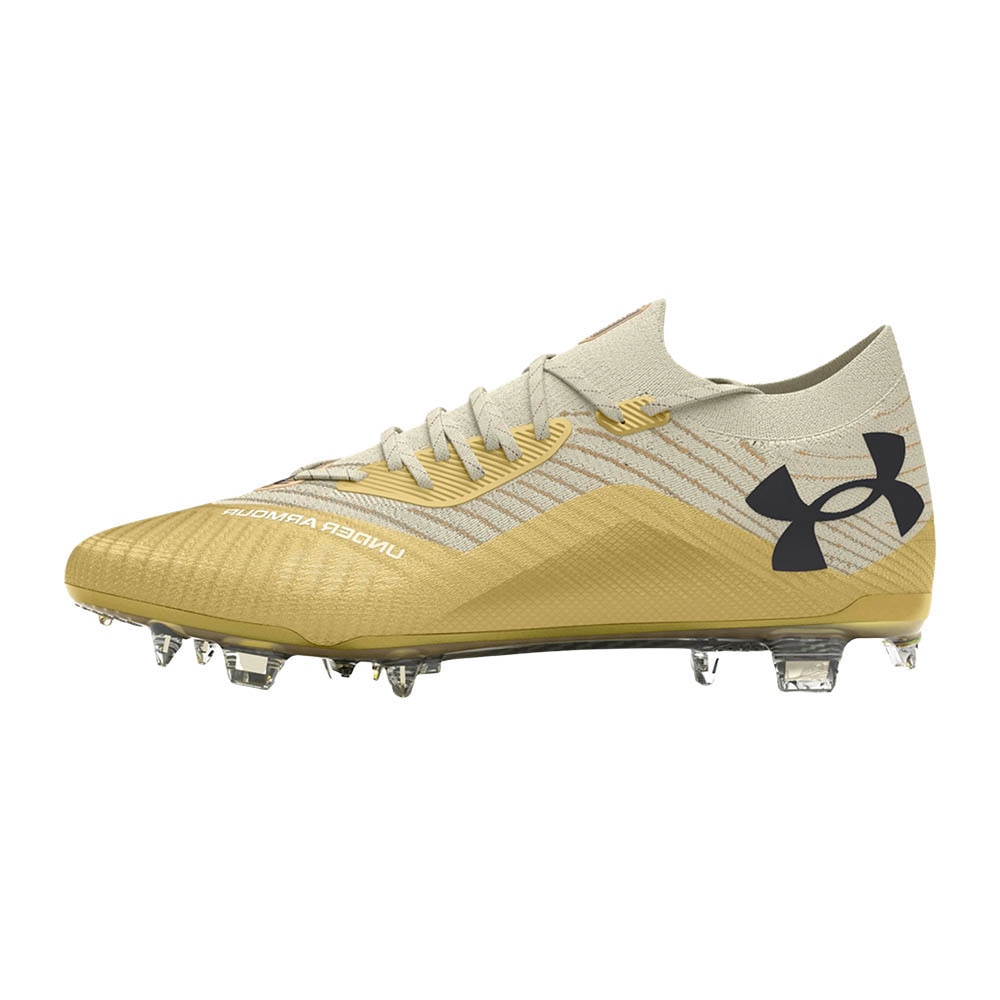 Under Armour Shadow Elite 2 FG Fotballsko Hvit/Gull