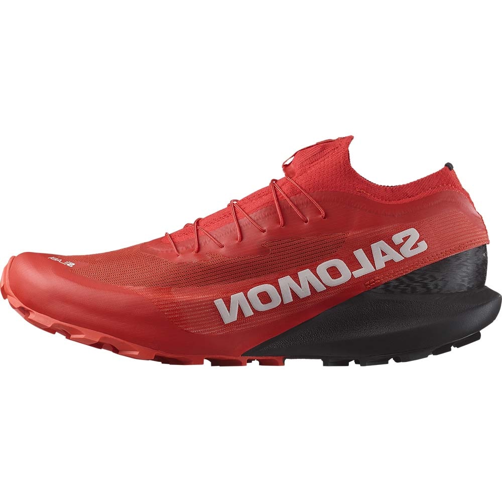 Salomon S/Lab Pulsar 3 Joggesko Rød/Sort