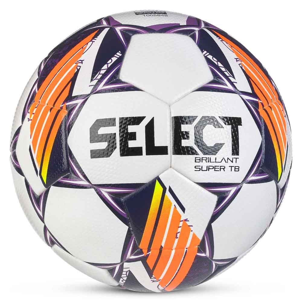 Select Brillant Super V24 Matchball Fotball Hvit/Lilla