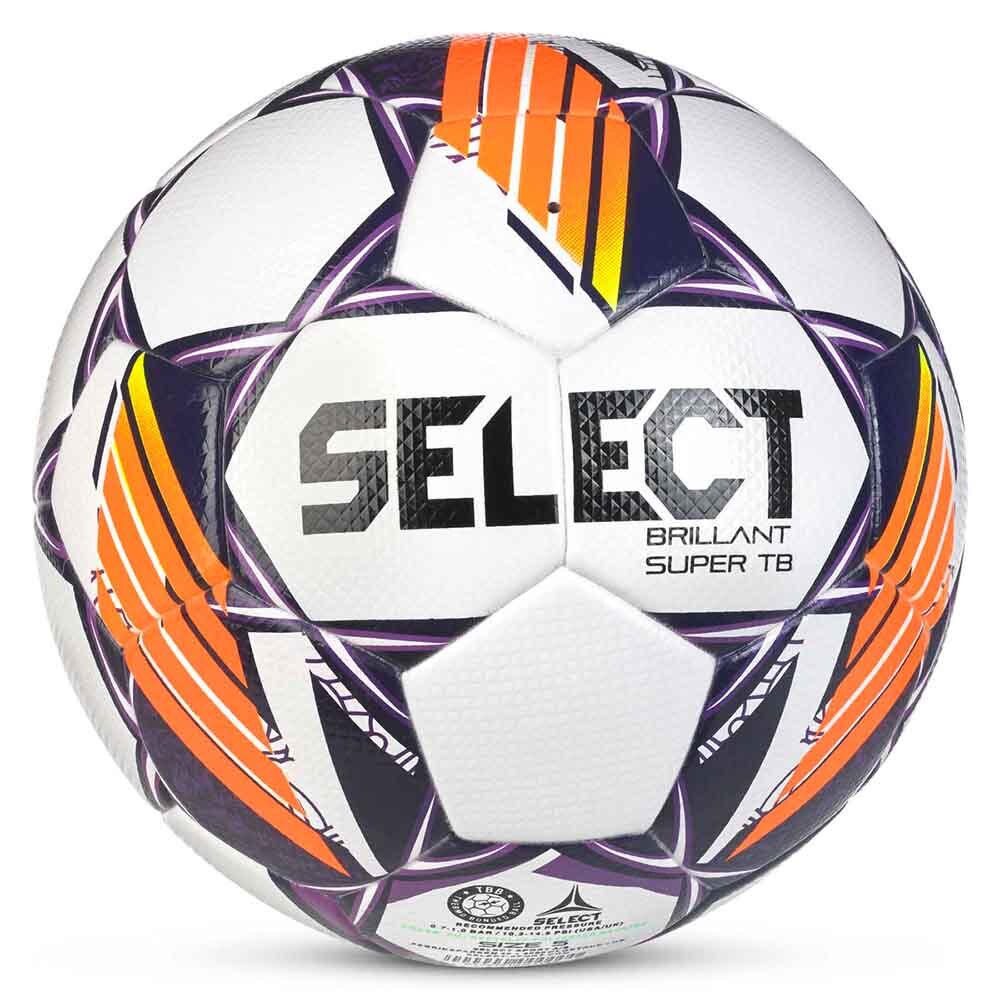 Select Brillant Super V24 Matchball Fotball Hvit/Lilla