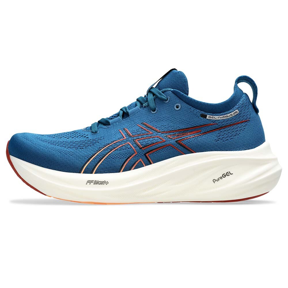Asics Gel-Nimbus 26 Joggesko Herre Blå/Oransje
