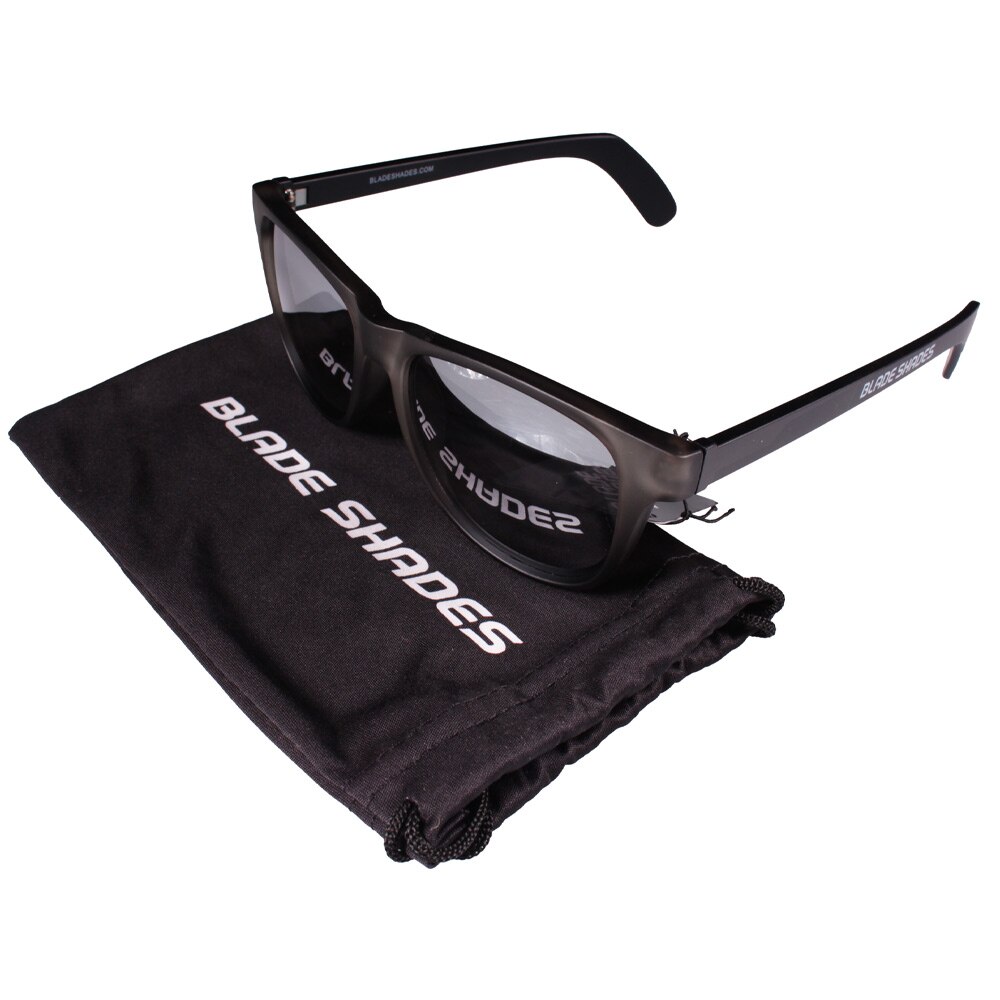 Mohawke Blade Shades Solbriller Smoke/Chrome