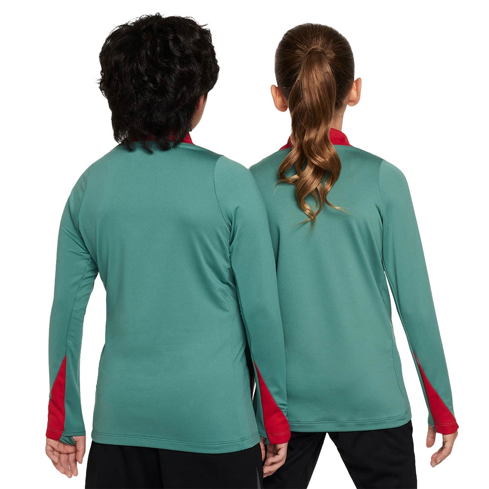Nike Liverpool FC Dri-FIT Strike Treningsgenser 24/25 Barn Grønn