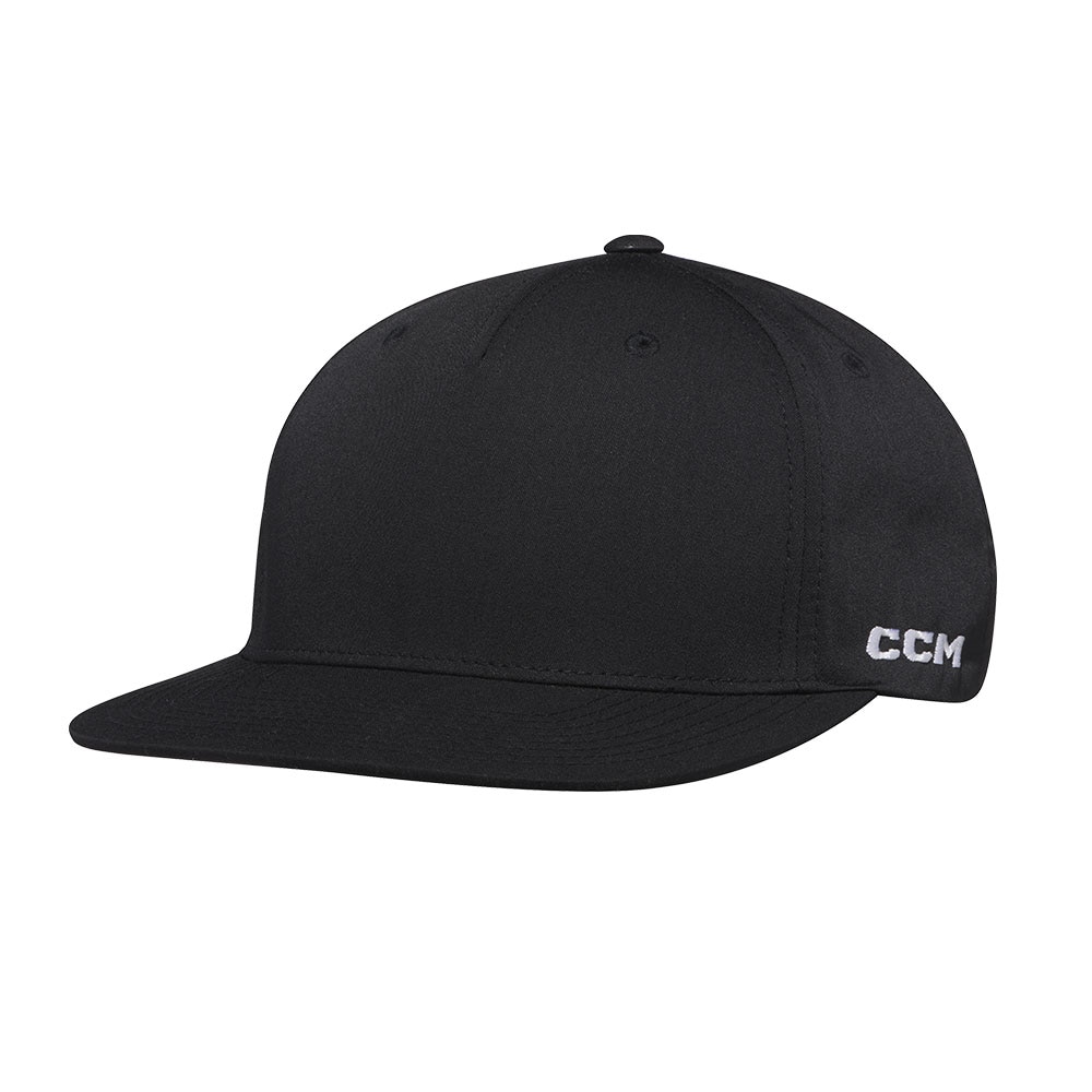 Ccm Flatbrim Snapback Cap Svart