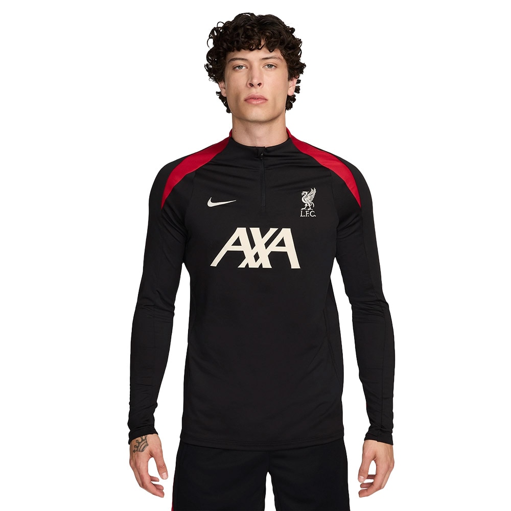 Nike Liverpool FC Dri-FIT Strike Treningsgenser 24/25 Sort