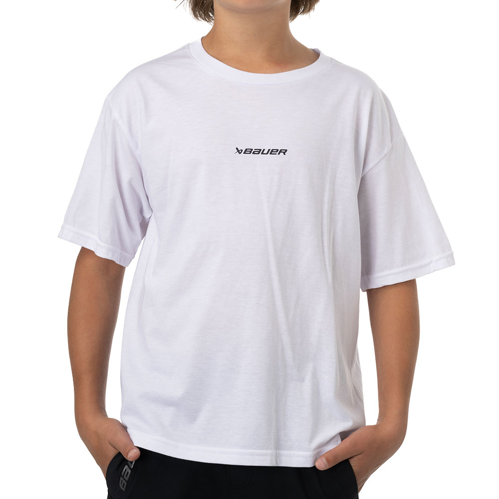 Bauer Core Barn T-skjorte Hvit