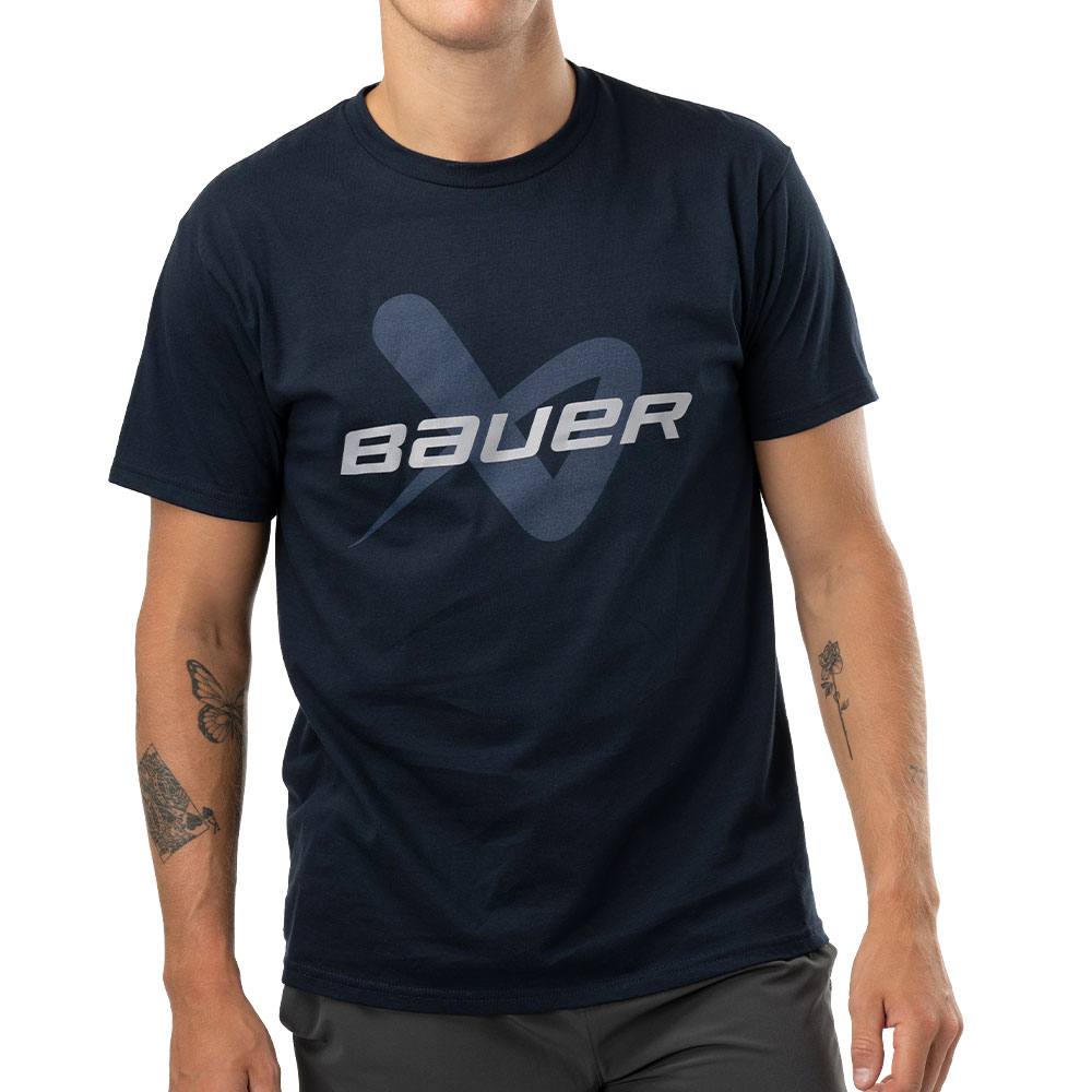 Bauer Core Lockup T-skjorte Marine