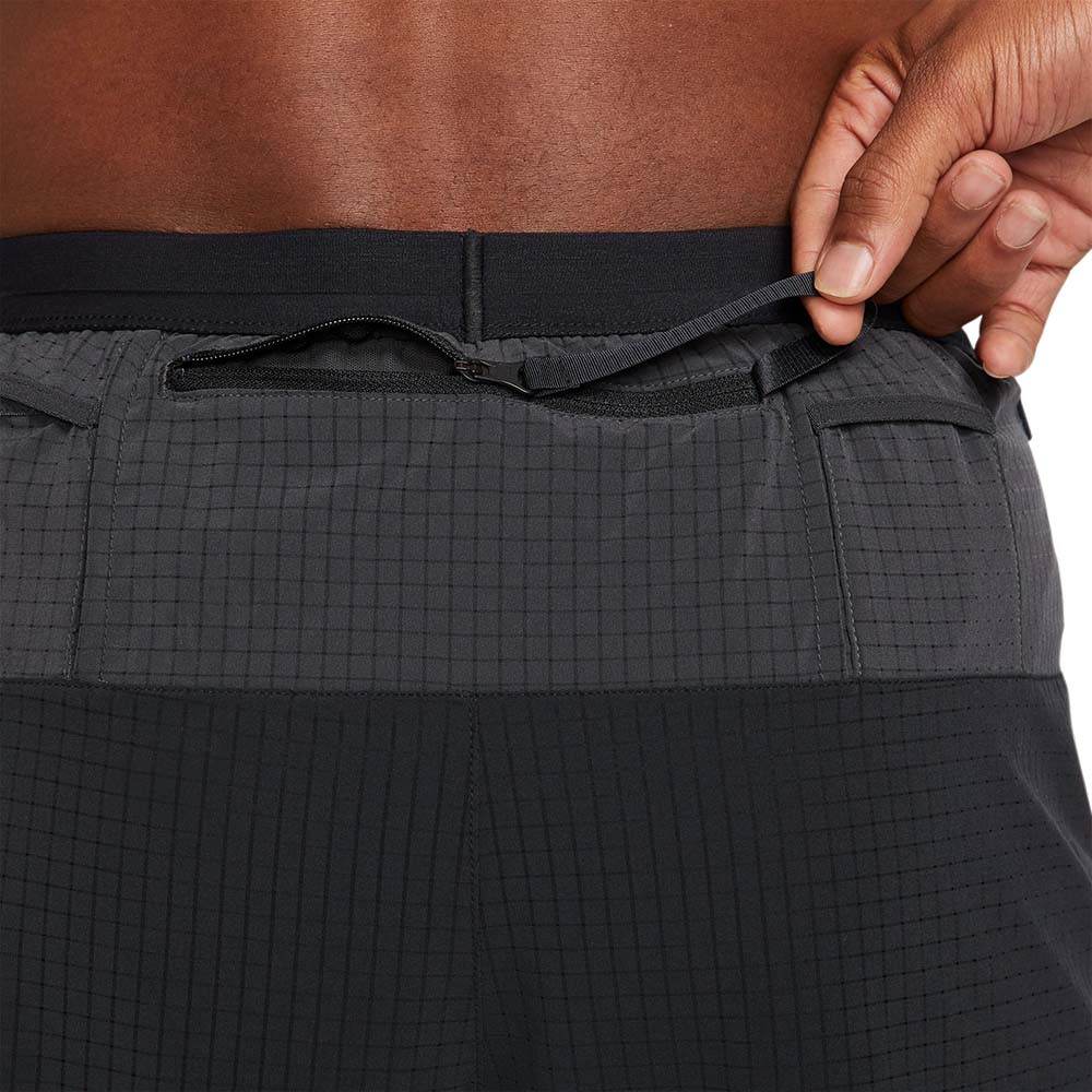 Nike Dri-Fit Trail Flex Stride 5' Løpeshorts Herre Grå