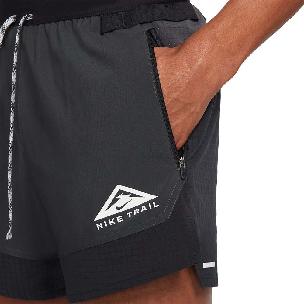 Nike Dri-Fit Trail Flex Stride 5' Løpeshorts Herre Grå