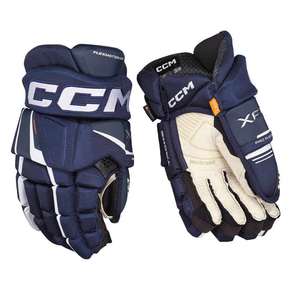 Ccm Tacks XF PRO Hockeyhanske Marine