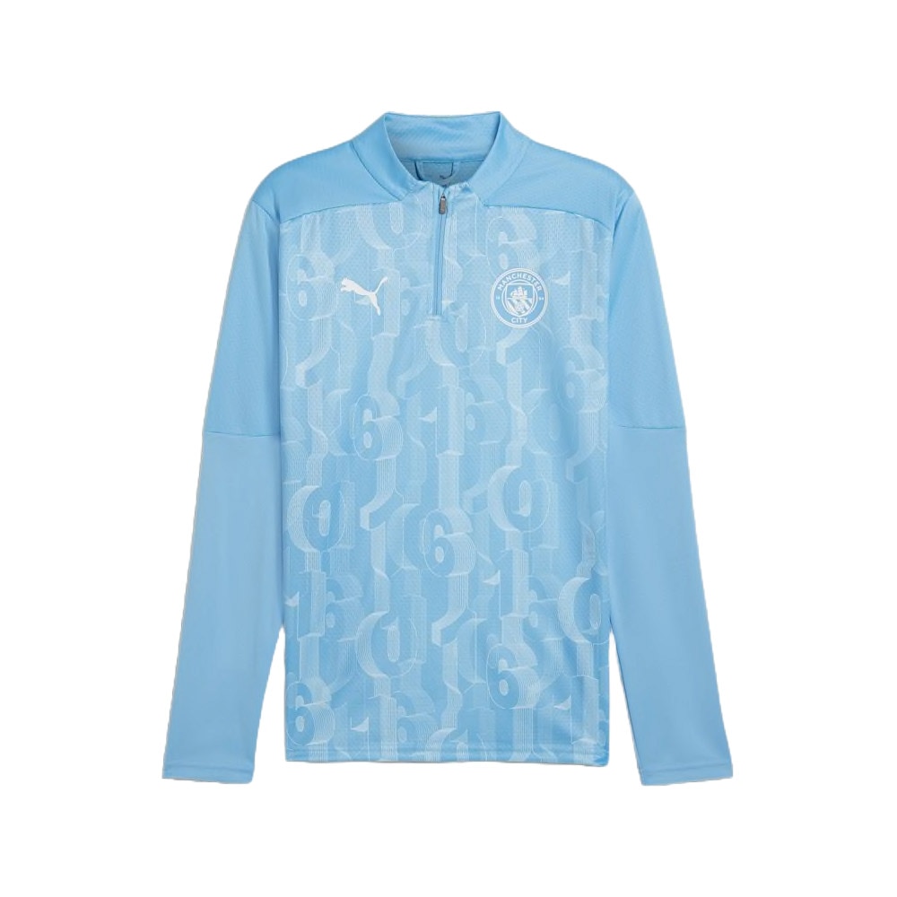 Puma Manchester City Pre Match 1/4 Zip Genser 24/25