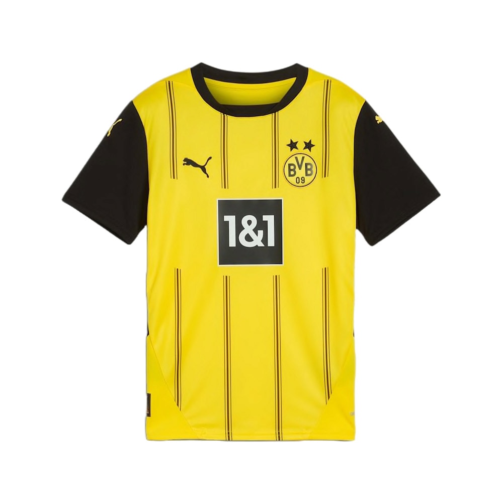 Puma BVB Dortmund Fotballdrakt 24/25 Barn Hjemme 
