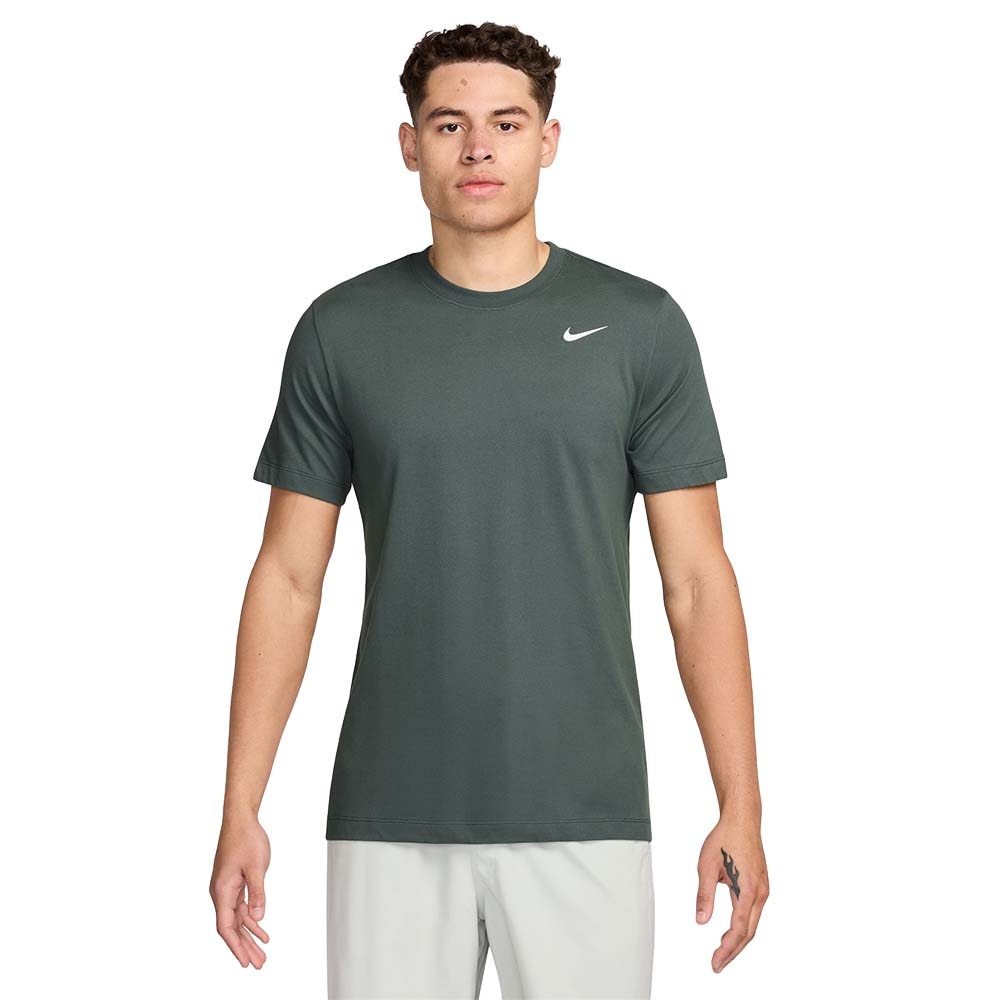 Nike Dri-Fit Fitness Kortermet Trøye Mørk Grønn