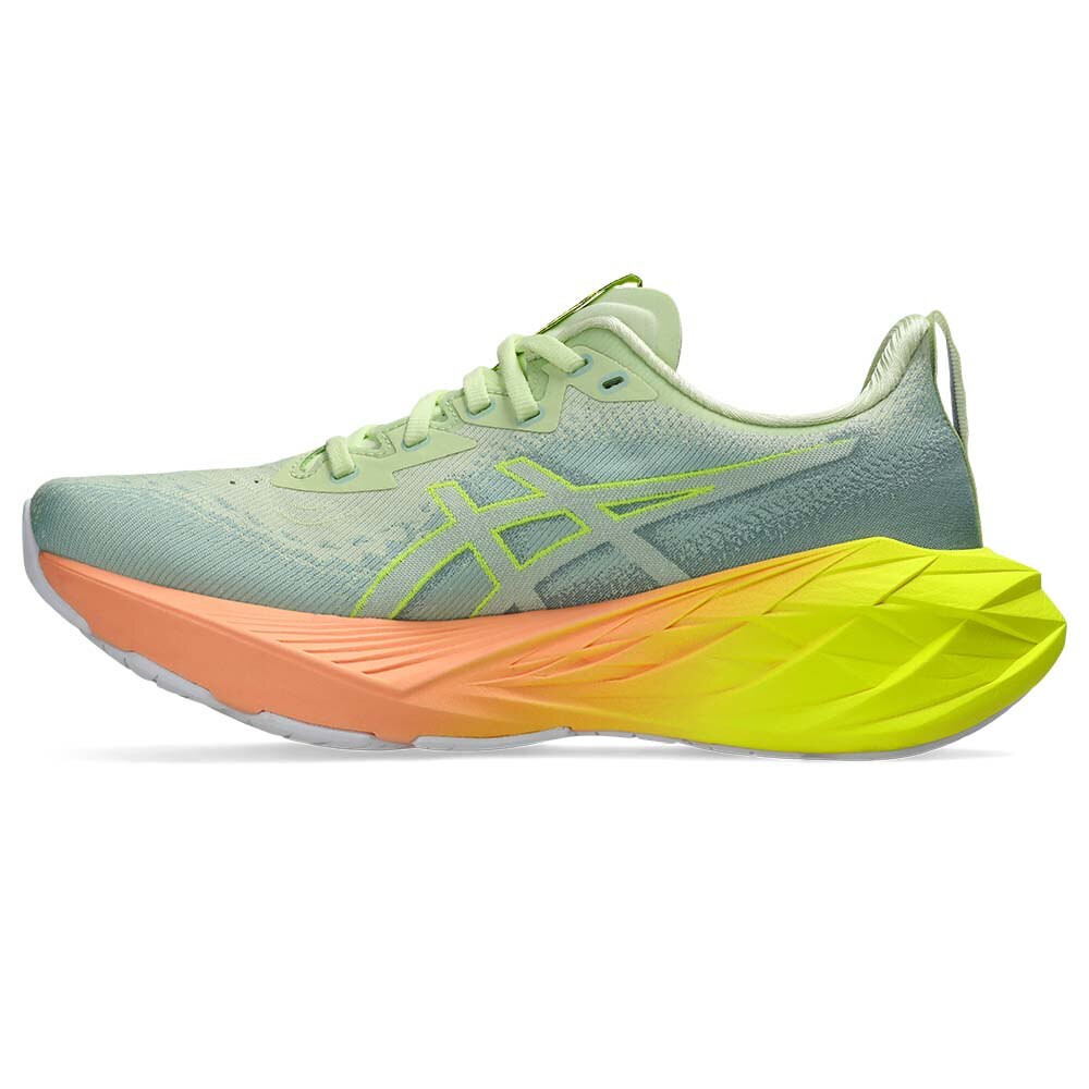 Asics Novablast 4 Paris Joggesko Dame Grønn/Oransje/Gul