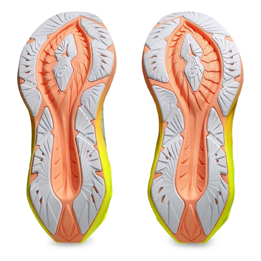 Asics Novablast 4 Paris Joggesko Dame Grønn/Oransje/Gul