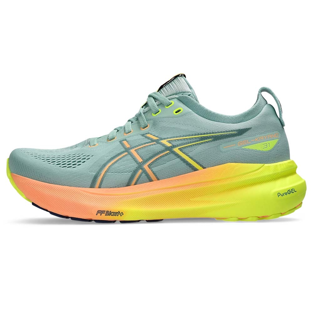 Asics Gel-Kayano 31 Paris Joggesko Dame Blå/Oransje/Gul