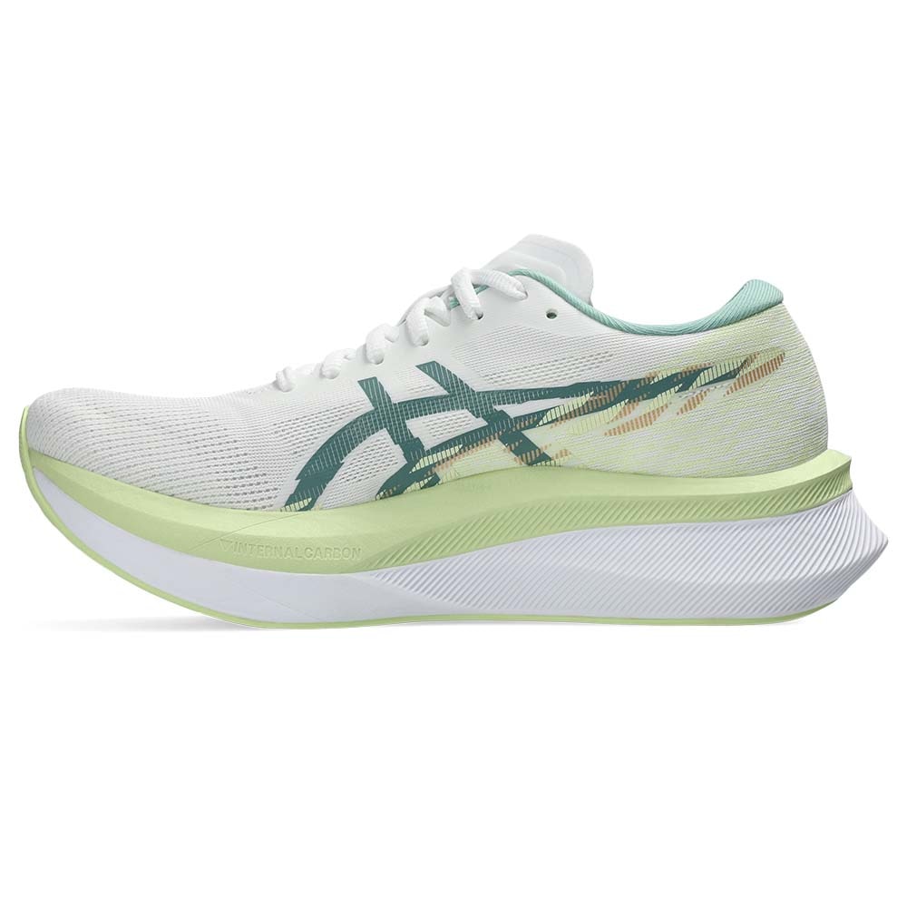 Asics Magic Speed 4 Joggesko Dame Hvit/Grønn