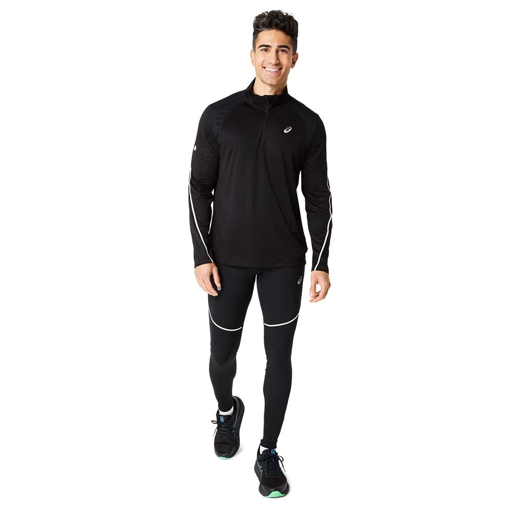 Asics Road Lite-Show Half-Zip Trøye Herre Sort