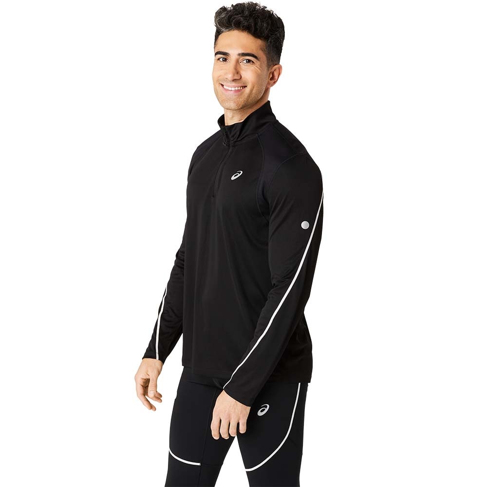 Asics Road Lite-Show Half-Zip Trøye Herre Sort