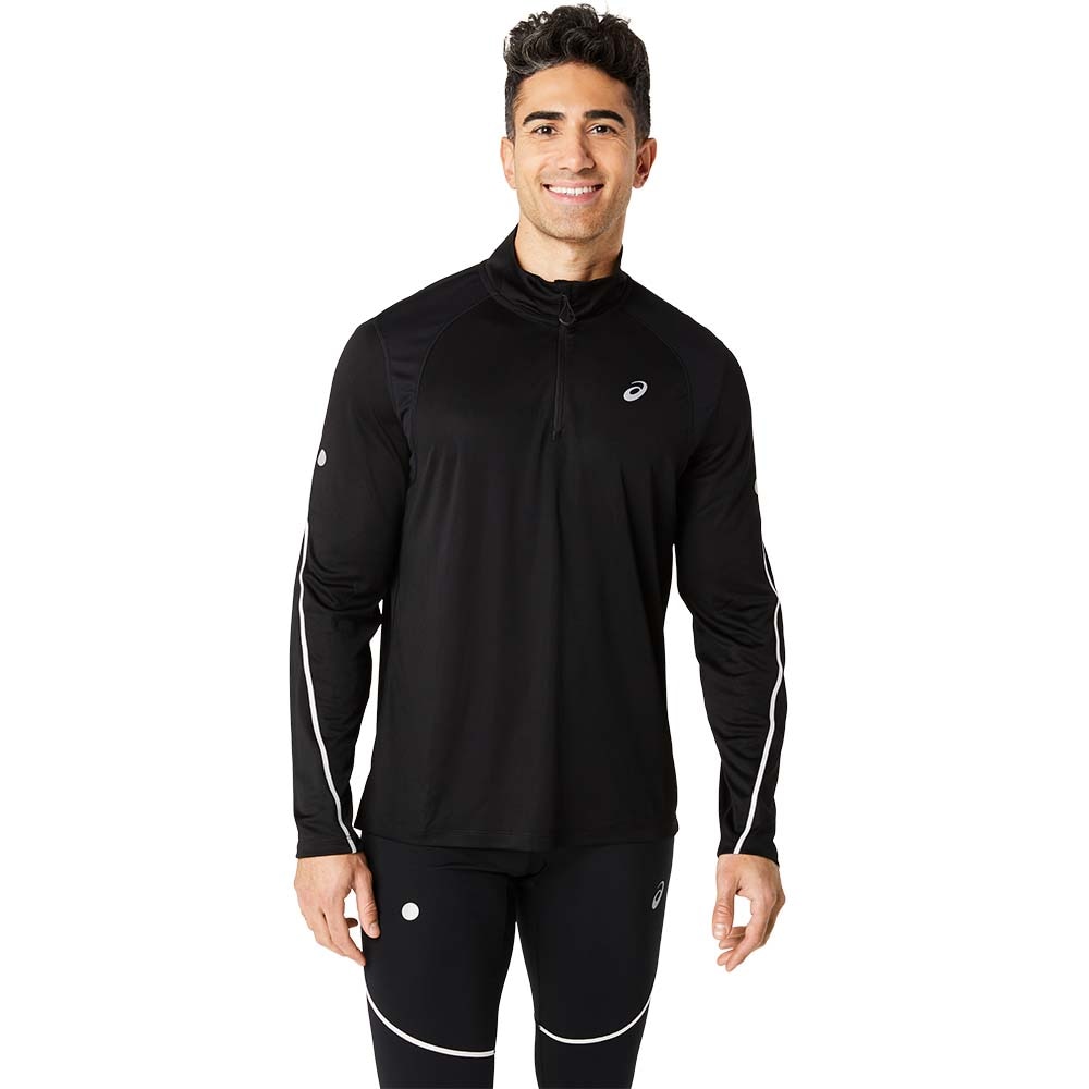 Asics Road Lite-Show Half-Zip Trøye Herre Sort