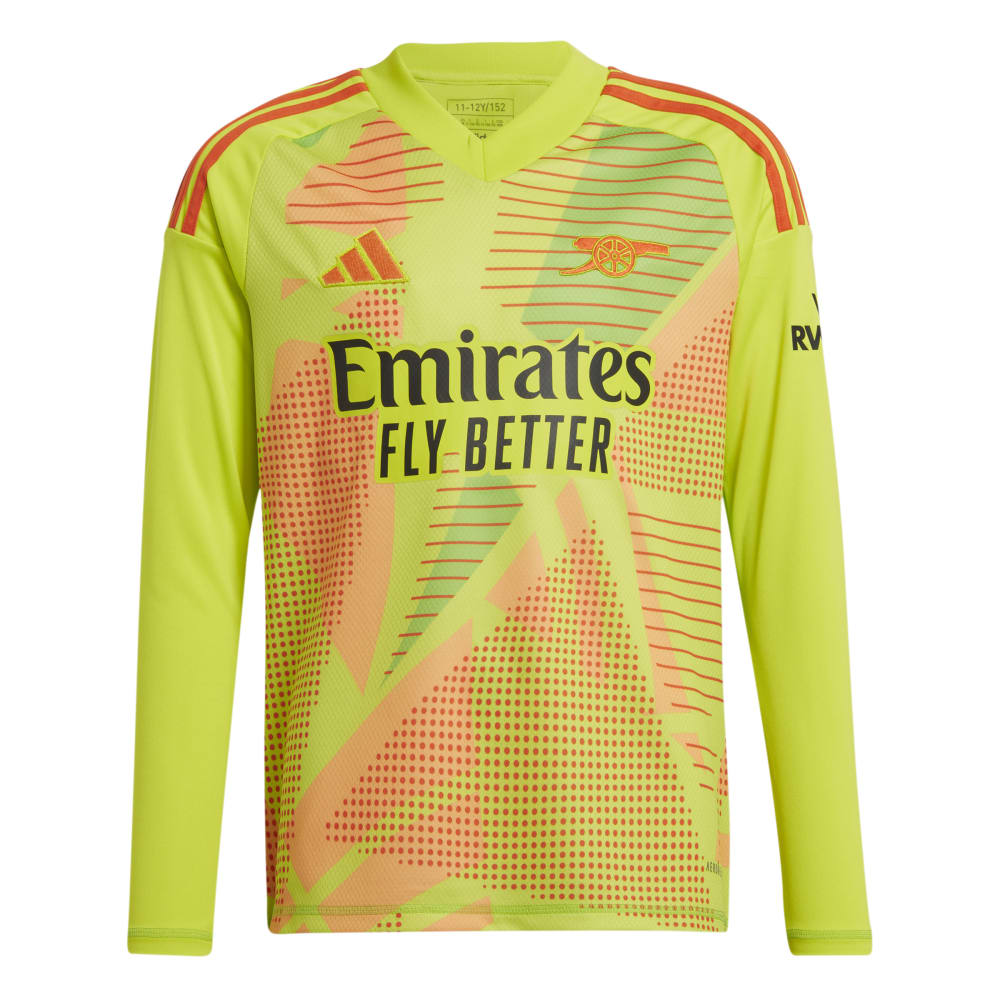 Adidas Arsenal Langermet Keeperdrakt 24/25 Barn Hjemme