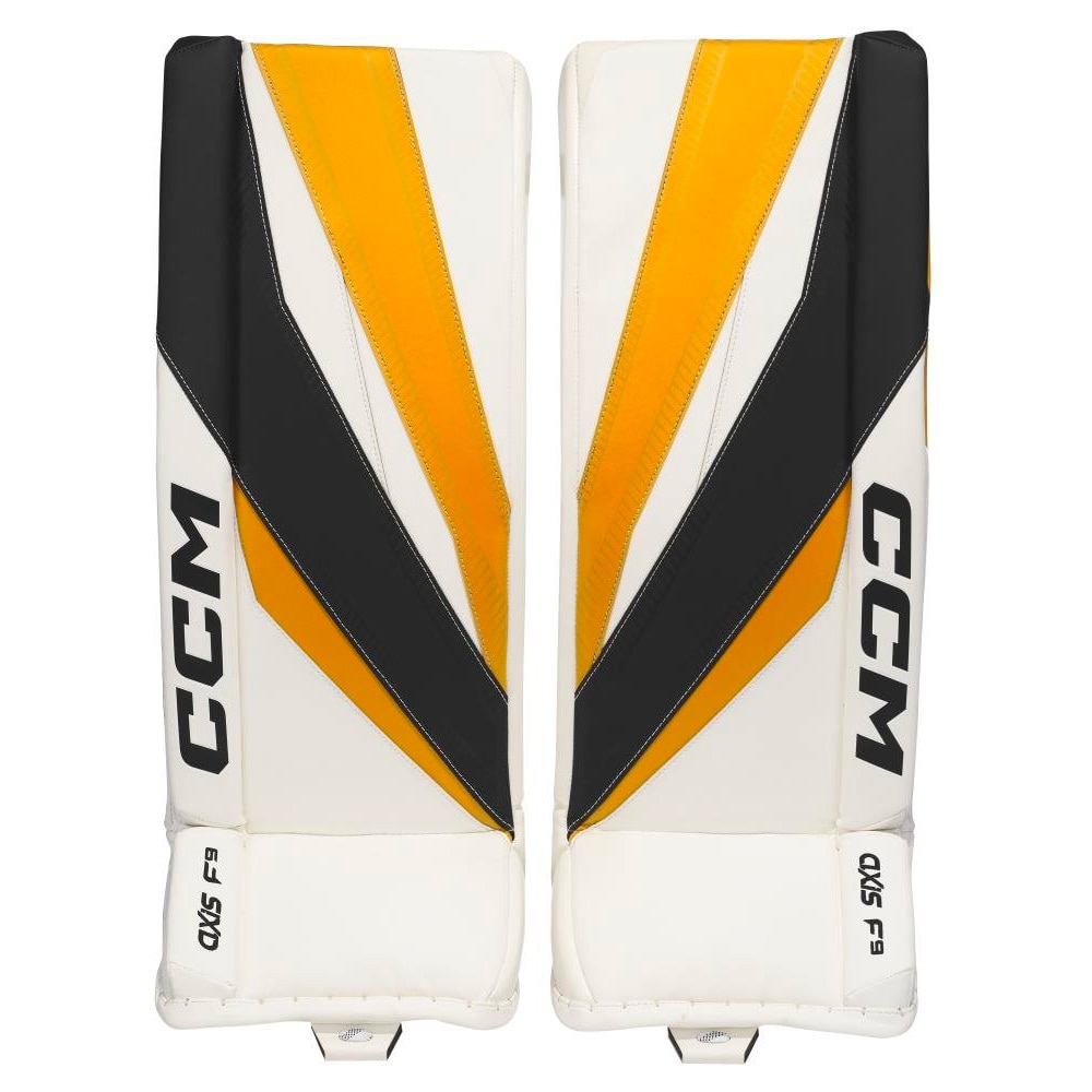 Ccm AXIS F9 Int. Keeperskinn Hvit/Svart/Gul