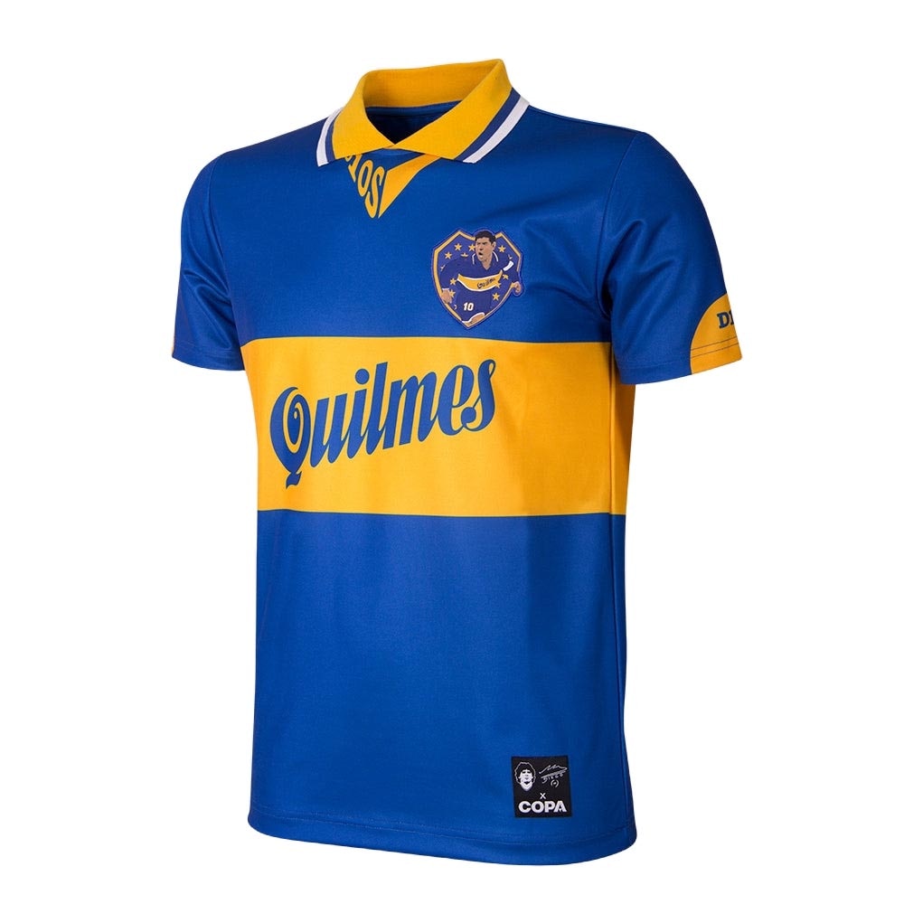 Copa Maradona X COPA Boca Juniors 1995 Retro Fotballdrakt Hjemme