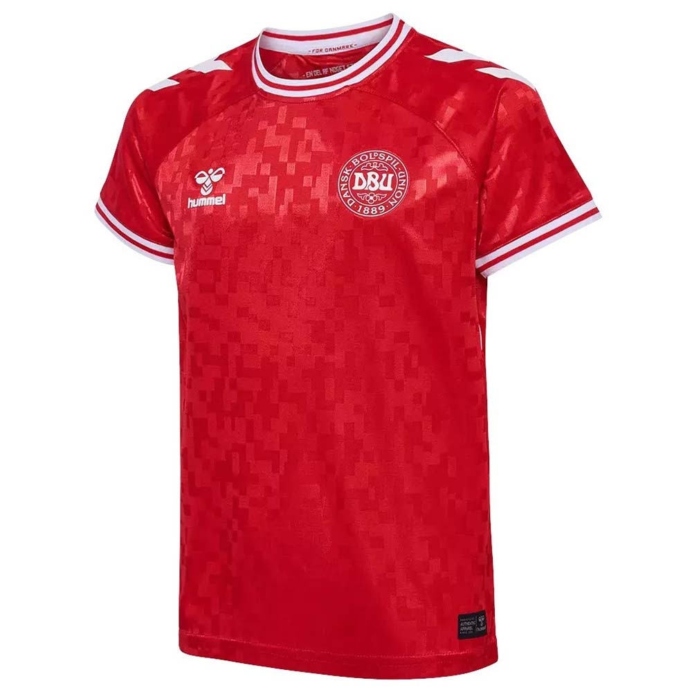 Hummel Danmark Fotballdrakt EM 2024 Barn Hjemme