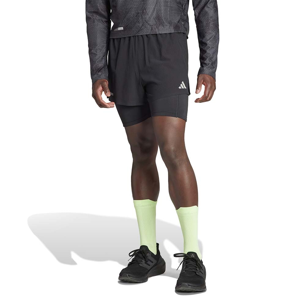 Adidas Ultimate 2in1 Løpeshorts Herre Sort