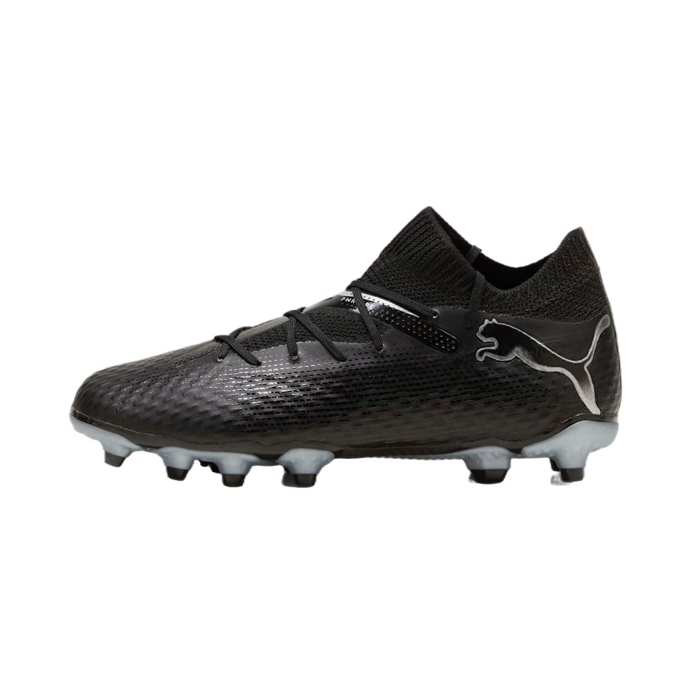 Puma FUTURE 7 Pro FG/AG Fotballsko Barn Eclipse Sort/Sølv