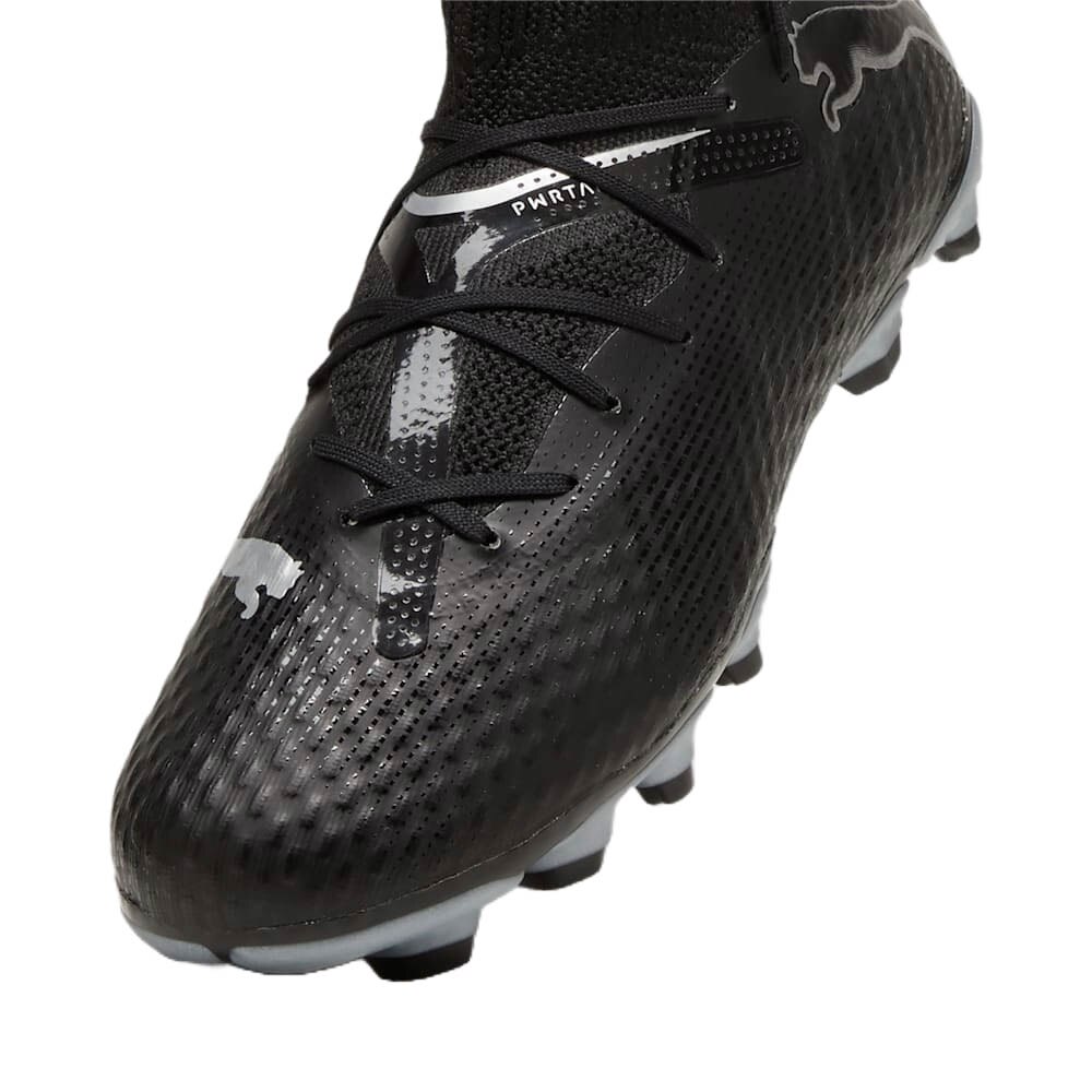 Puma FUTURE 7 Pro FG/AG Fotballsko Barn Eclipse Sort/Sølv