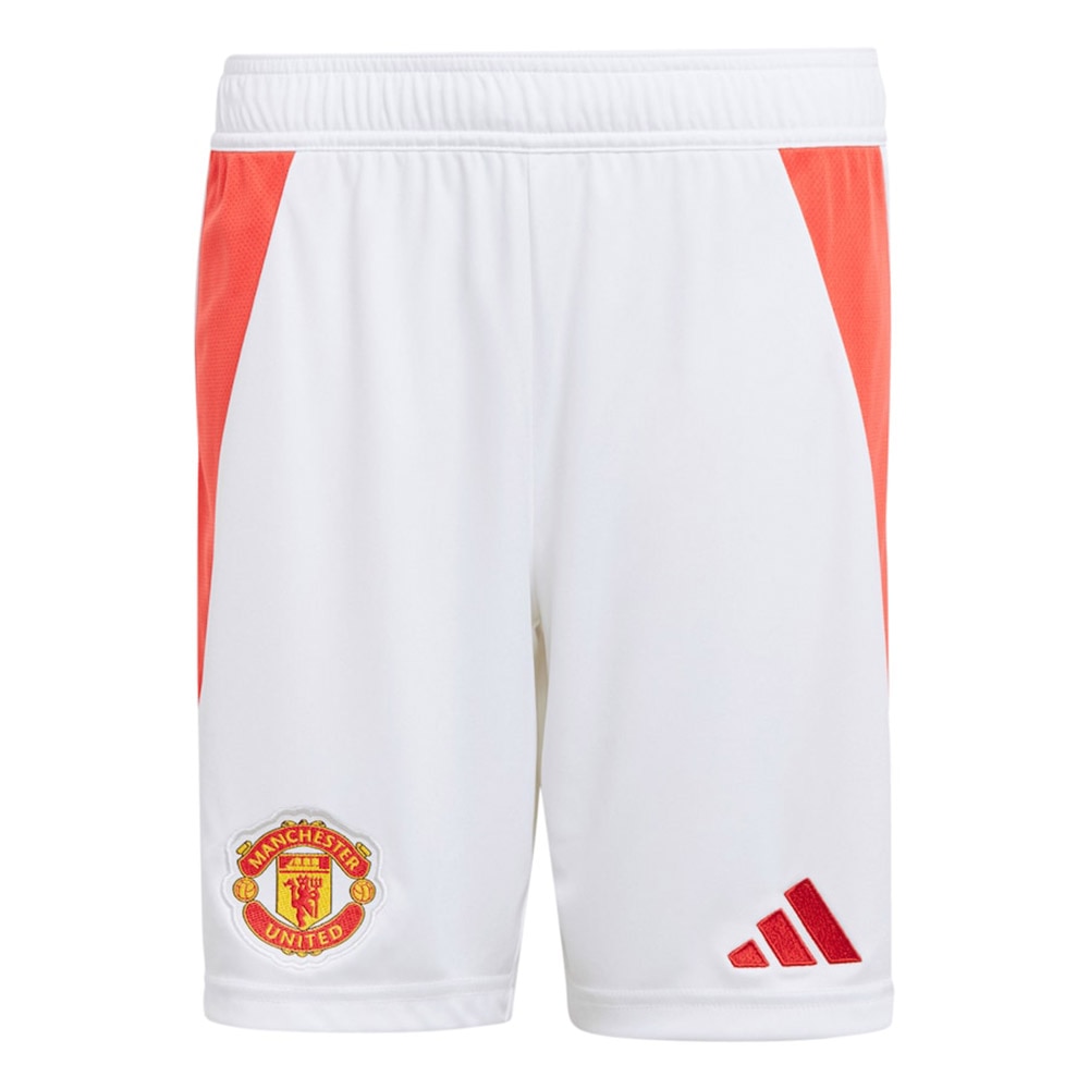Adidas Manchester United Fotballshorts 24/25 Barn Hjemme